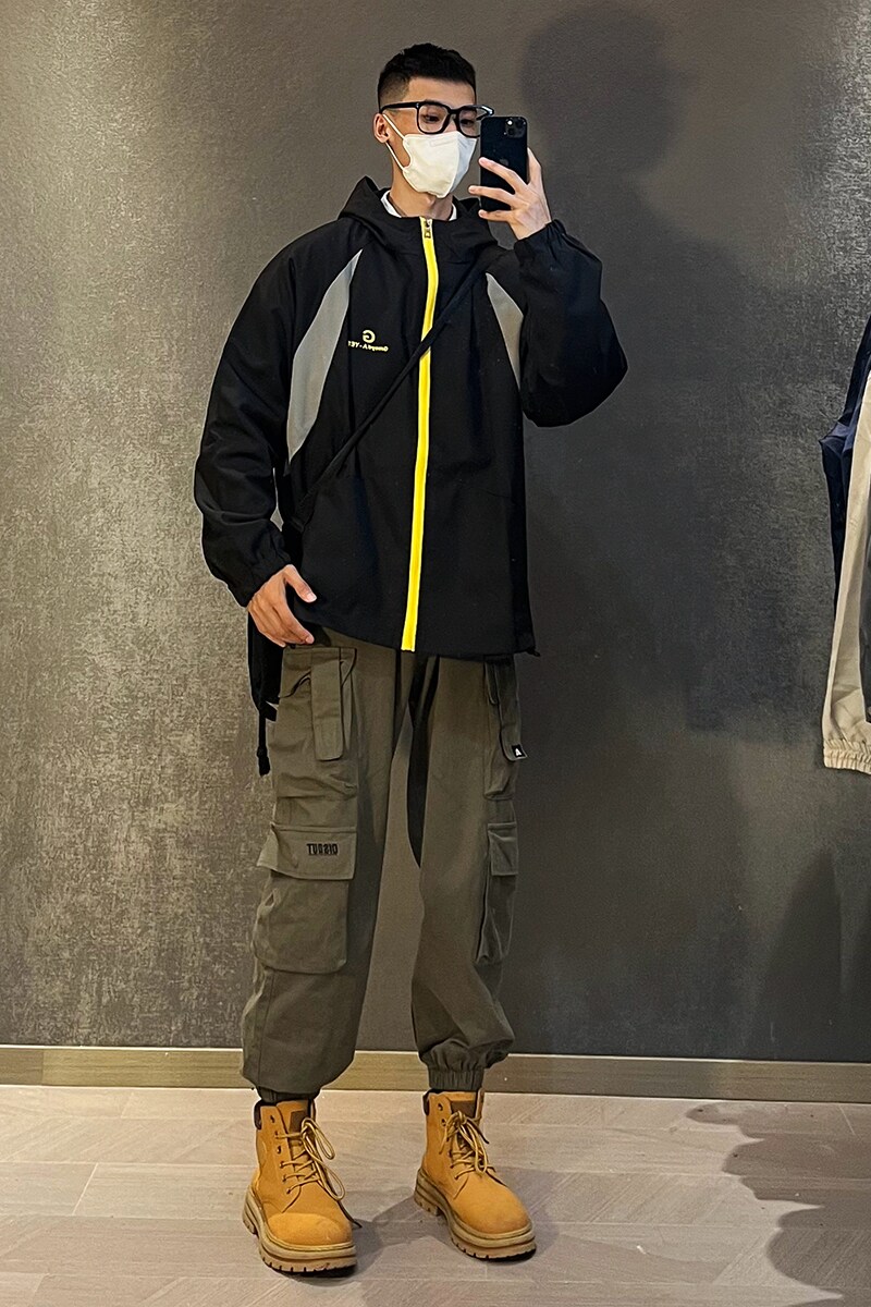 916-959-特P50无差价秋冲锋衣美式大码连帽夹克M-5XL,男装夹克,星座916