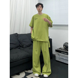 916-986-特P65无差价网图现货直播品质夏装套装短袖+长裤，男装T恤，星座916