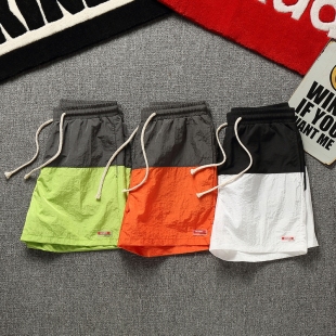 天超短裤 子韩版 男士 速干热裤 情侣沙滩休闲运动跑步潮流三分裤 夏季
