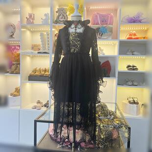 仙童堡亲子礼服定制精灵旅社梅菲斯Mavis万圣节游园cos服装话剧服