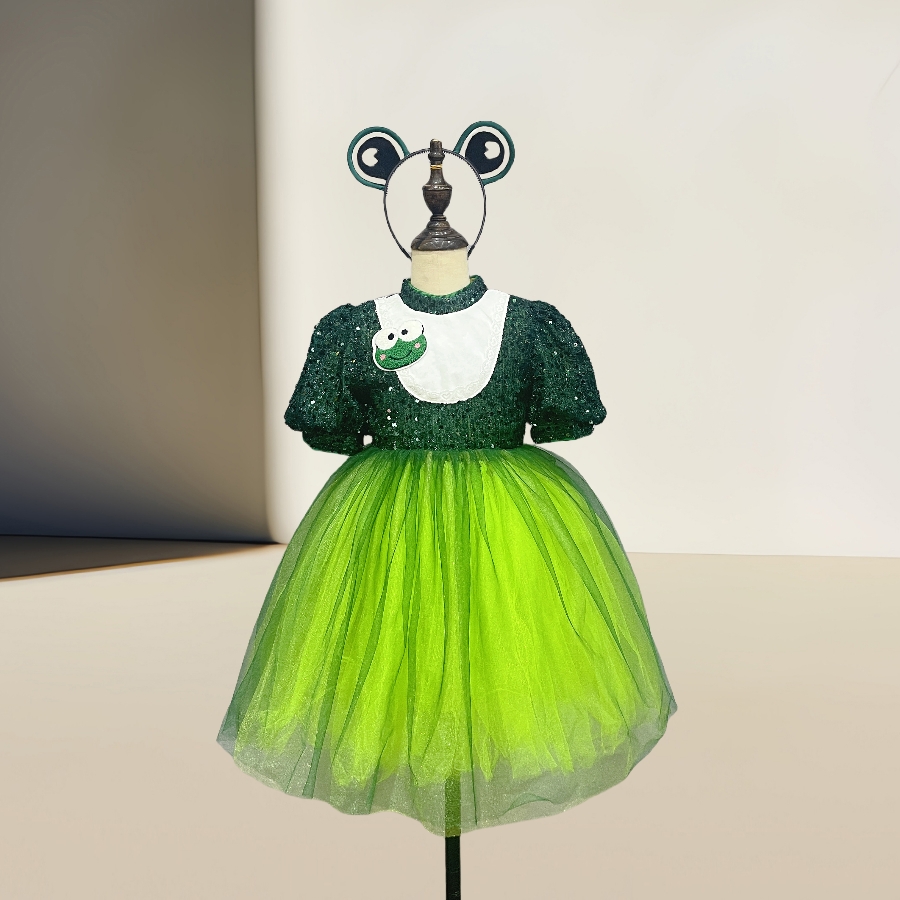 仙童堡儿童青蛙演出服