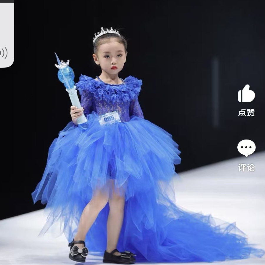 女童星辰大海公主裙儿童礼服