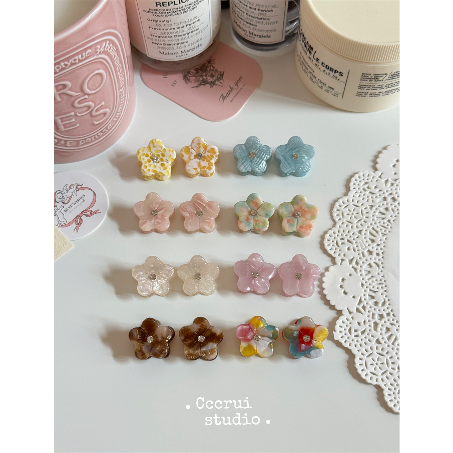 CCCRUI 韩国ins新款可爱花朵小抓夹少女心迷你发抓公主头刘海发夹,饰品/流行首饰/时尚饰品新,发饰,淘宝优惠券,粉丝福利购,淘宝优惠卷