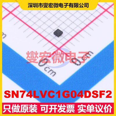 SN74LVC1G04DSF2 SON-6(1x1) 反相器芯片IC
