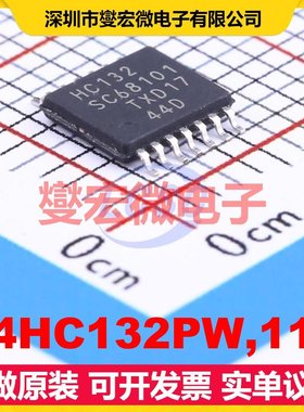74HC132PW,118 TSSOP-14 4路与非门逻辑门芯片IC