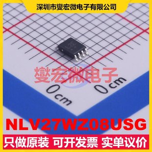 NLV27WZ08USG VFSOP-8-2.3mm 2路与门逻辑门芯片IC