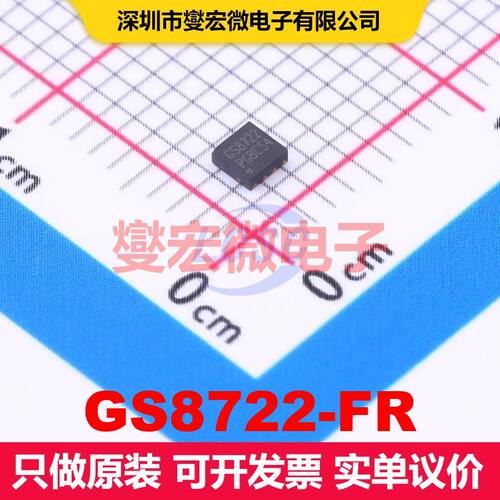 GS8722-FR DFN-8(2x2) 仪器放大器 线性 集成芯片IC