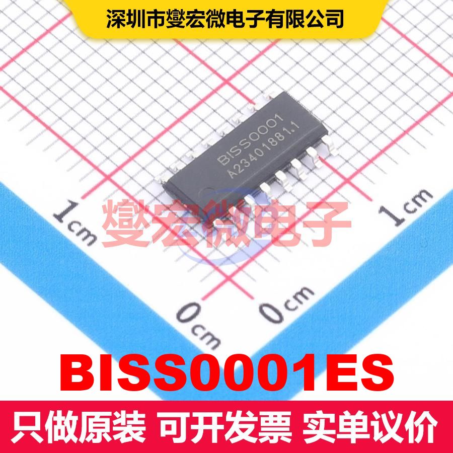 BISS0001ES SOP-16 传感器/探测器接口 接口 集成芯片IC图片