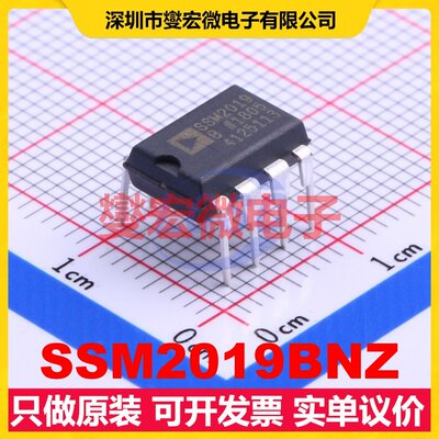 SSM2019BNZ DIP-8 单声道AB类功放音频放大器芯片IC