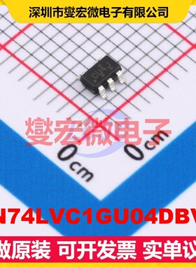 SN74LVC1GU04DBVT SOT-23-5 反相器芯片IC
