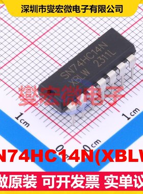 SN74HC14N(XBLW) DIP-14 反相器芯片IC