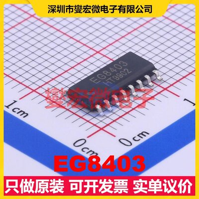 EG8403 SOP-16 双声道D类功放音频放大器芯片IC