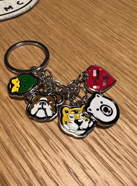 Hu太鉴MADE钥匙扣ANIMALKEYCHARM动物钥匙扣22ss新款青头鸭钥匙扣