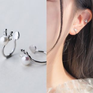 「小鹿角」无耳洞森系小麋鹿耳夹无耳洞女高级感简约耳骨夹