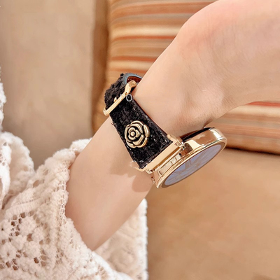 GT54321表带山茶花小蛮腰粗花