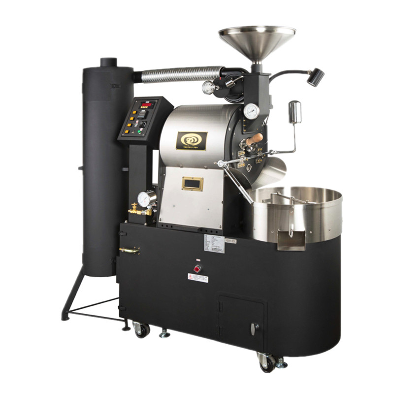台湾沃特VORTECS PRO-4咖啡烘焙机智能4公斤半热风商用烘生豆机