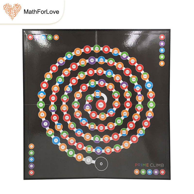 MathForLove美国数学思维跳棋游戏盒Prime-Climb儿童数学启蒙桌游