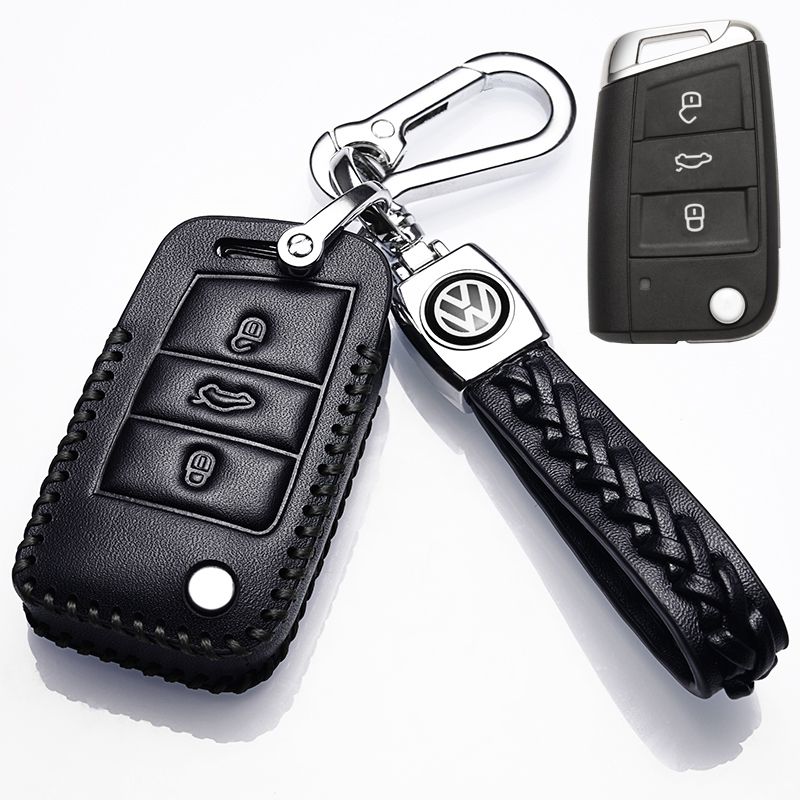 2023款大众探岳钥匙包专用探岳X280/330两四驱豪华PLUS380T真皮套