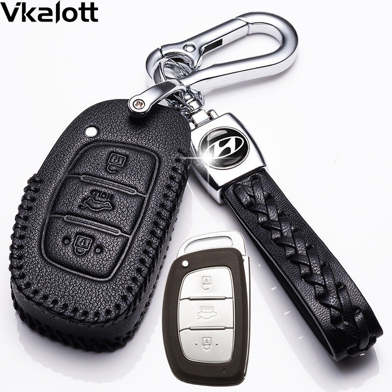 TUCSON钥匙套北京现代全新2021款真皮壳19款2021专用扣个性高档包