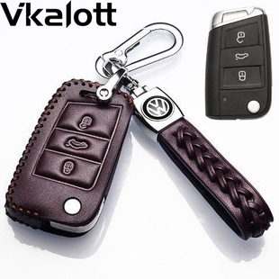福斯朗逸钥匙套2022款上汽福斯真皮21款钥匙包19扣18款17朗逸plus