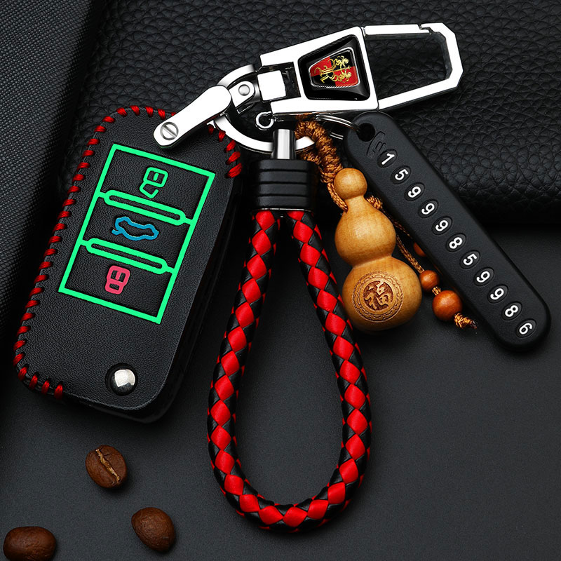 荣威rx5plus钥匙套i5专用rx5max高档i6max全包350创意rx3车真皮包