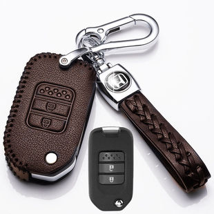 2022款 缤智1.5L汽车钥匙扣包 本田缤智钥匙套220CTV真皮钥匙包20款