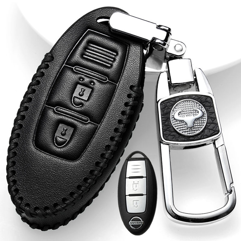 适用于2021款奇骏钥匙套东风日产奇骏五座七座专用真皮钥匙包高档