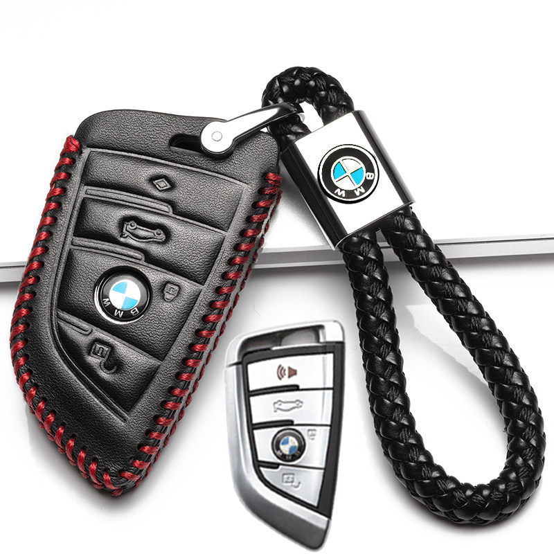 适用于宝马钥匙套真皮5系3系X1 X5 X3钥匙包2021款320li刀锋530LE