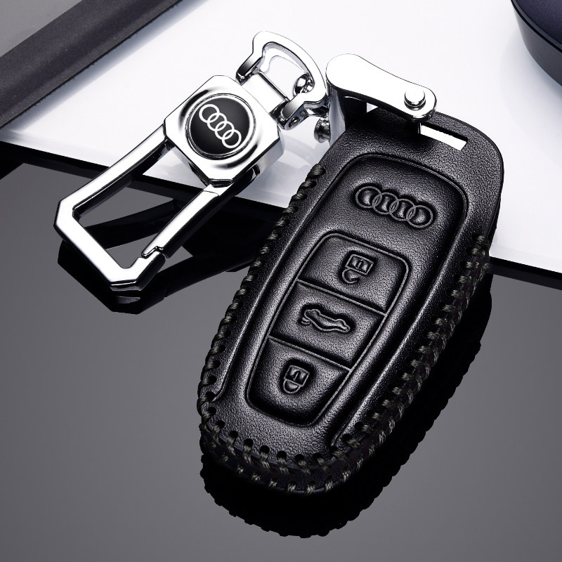 适用于2021款奥迪A6L钥匙套新A6L汽车全包真皮钥匙包18/19款A6L套