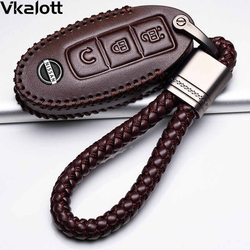 适用于2022款日产奇骏钥匙套21款尼桑奇骏14-20款真皮钥匙包19款