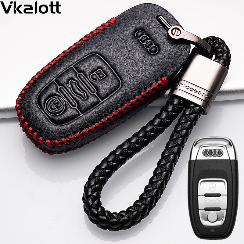 适用于奥迪A6L钥匙套2022新款a6l真皮钥匙保护包19-2021款遥控包