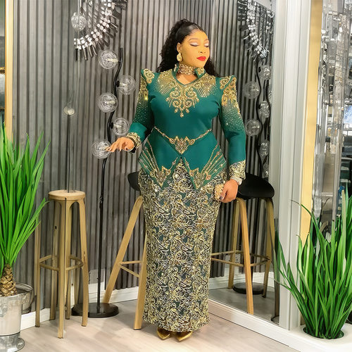非洲女装外贸礼服连衣裙 Africa female dresses party dress mom