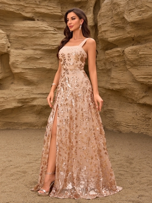 Plus size Sexy Backless evening Gown Birthday party dresses