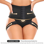 大码 Butt 收腹衣 收腹提臀收腹裤 排扣塑形裤 shaper 跨境欧美塑身裤