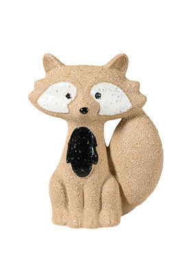 现代陶瓷狐狸动物树脂精灵摆件样板间客厅书房儿童房民宿装饰品