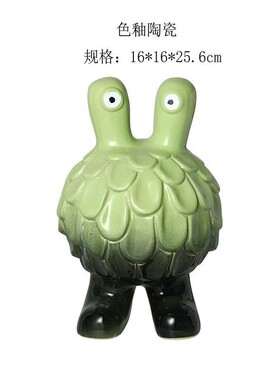 现代创意极简陶瓷手掌异形摆件电视柜售楼处家居艺术装饰工艺品