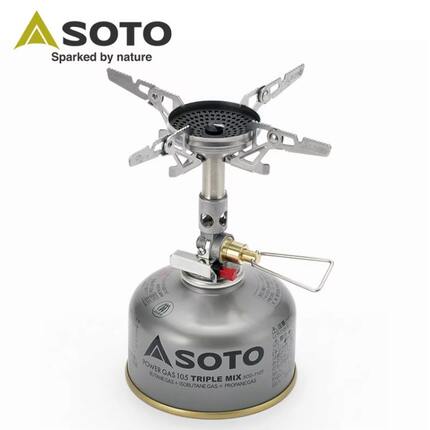 SOTO SOD310 风神户外露营登山炉头轻量化防风超轻型便携防风超轻