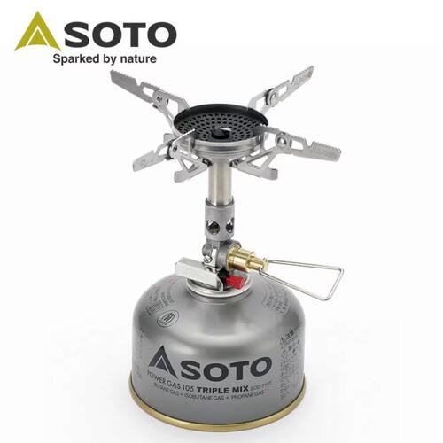 SOTO SOD310 风神户外露营登山炉头轻量化防风超轻型便携防风超轻