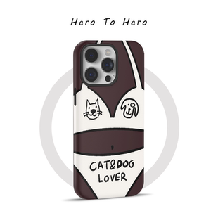 黑皮比基尼bikini适用苹果17promax手机壳磁吸iPhone16新款 15小众14趣味搞怪13华为小米手机壳全包超好看 个性