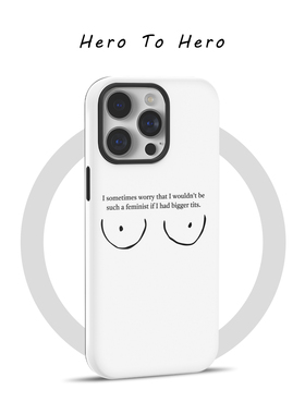 Fleabag伦敦生活适用苹果华为小米手机壳17promax磁吸iPhone16新款文艺15高级感14艺术简约13不撞款ins手机壳