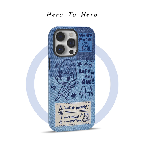 奈良美智适用苹果17promax手机壳磁吸iPhone16可爱搞怪15小众高级14卡通13插画华为vivo小米15手机壳好看超火