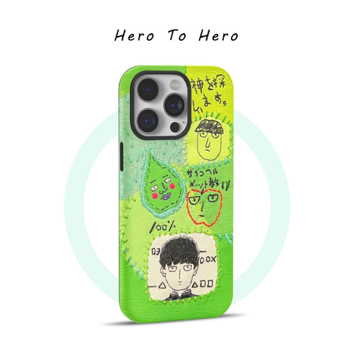 灵能百分百 适用苹果17promax手机壳磁吸iPhone16新款原创15动漫14影山茂夫13华为oppo小米15菲林手机壳好看