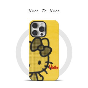 可爱陶喆专辑哈喽kitty凯蒂猫 适用苹果17promax手机壳磁吸iPhone16个性15高级14卡通13华为小米手机壳艺术