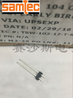 SAMTEC申泰连接器TSW-102-17-T-S 原厂订货 进口原装正品