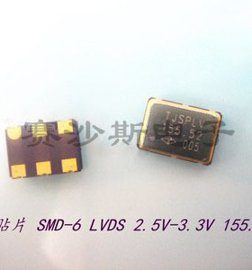 LVDS 2.5V 3.3V 155.52M 155.52MHZ SMD-6 TAITIEN  差分晶振5070