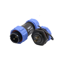 航空插头座威浦WEIPU SP2110/P+SP2112/S-【2-12芯】后螺母固定式