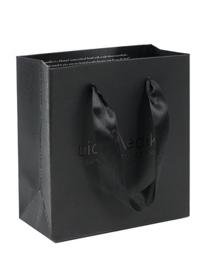 手提袋纸袋定制Luxury Cosmetics Wigs Face Cream Hot Foiled Ye