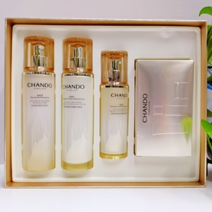 自然堂雪肌追光焕颜套装补水提拉紧致击退暗沉松垮皱纹