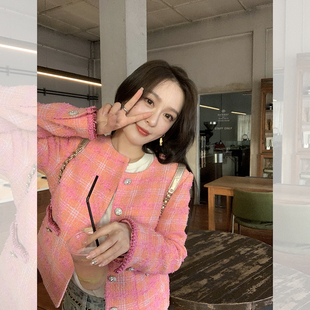 千金粗纺短外套 一见钟情香奶奶私服 iris巴黎手工坊 春日香香子