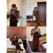 廓形感箱型复古气质立领泡泡袖 韩系chic感 飘带领衬衫 叠搭上衣